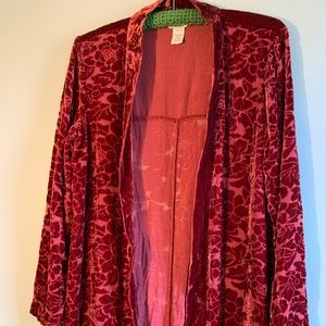 Sundance Ophira velvet duster